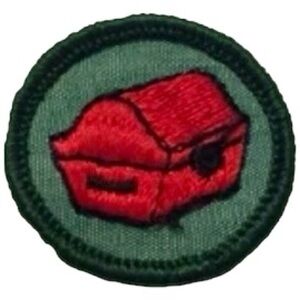Vintage 1964 Girl Scouts Badge - Round 1.5”